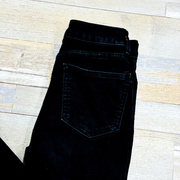 URBAN PLANET – Black CALI skinny jeans | Distressed | Size 0 * - Picture 2 of 12